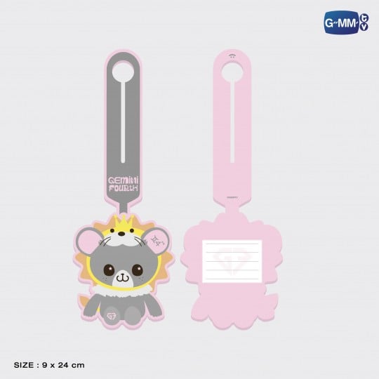 LOOK KHUNNOO FLUFFY CARD HOLDER WITH GEMINIFOURTH PHOTOCARD